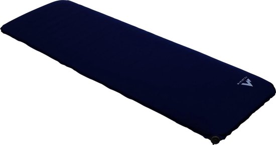 Zelfopblaasbare Slaapmat - Kampeer Mat - Comfortabel Slapen - 360° Ventiel - 198x63x7.5cm - Donkerblauw