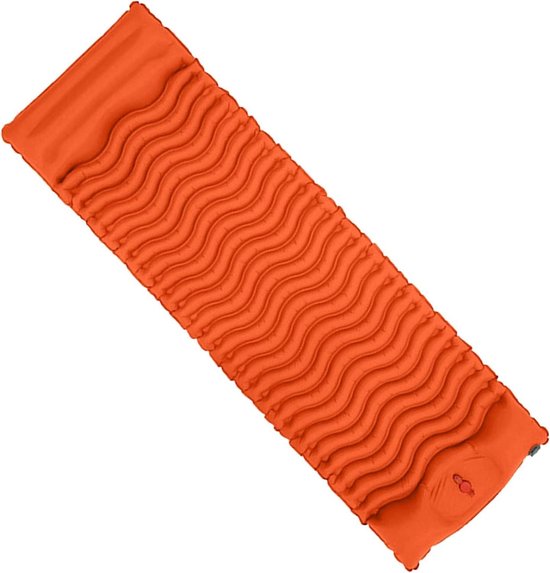 Zelfopblaasbare Slaapmat - Kampeer Matras Outdoor - Comfortabel Kamperen - Ergonomisch Kubusontwerp - 190 x 58 x 5 cm - Blauw