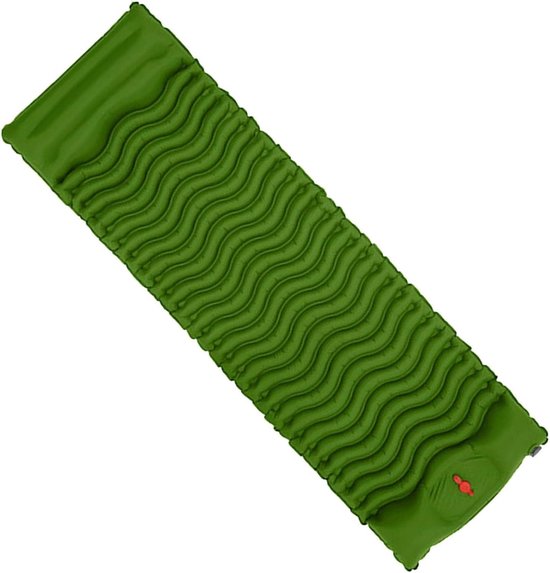 Zelfopblaasbare Slaapmat - Kampeer Matras Outdoor - Kamperen Backpacken - Ergonomisch Kubus Ontwerp - 190x58x5cm - Blauw