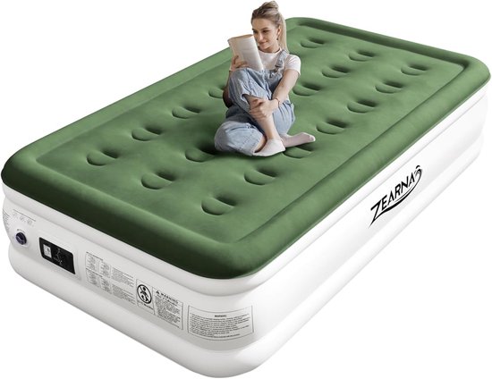 Zelfopblazend Luchtbed 1 Persoon - Comfortabel en Compact voor Camping en Thuis van Merkloos