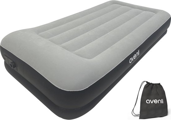Zelfopblazend luchtbed 191 x 99 cm - Comfortabel en ruimtebesparend matras met ingebouwde pomp van Bestway