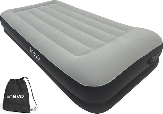 Zelfopblazend luchtbed 191 x 99 x 36 cm - comfortabel en robuust met ingebouwde pomp van Intex
