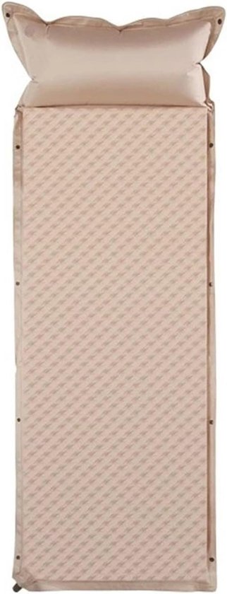Zelfopblazend Slaapmatje - Luchtbed Kamperen - Outdoor Rusten - Verbindbaar Ontwerp - 75 x 30 Inch - Beige