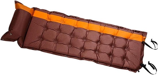 Zelfopblazend Slaapmatras - Kampeermat Luchtkussen - Outdoor Slapen - Waterdicht Comfort - 183x62cm - Blauw