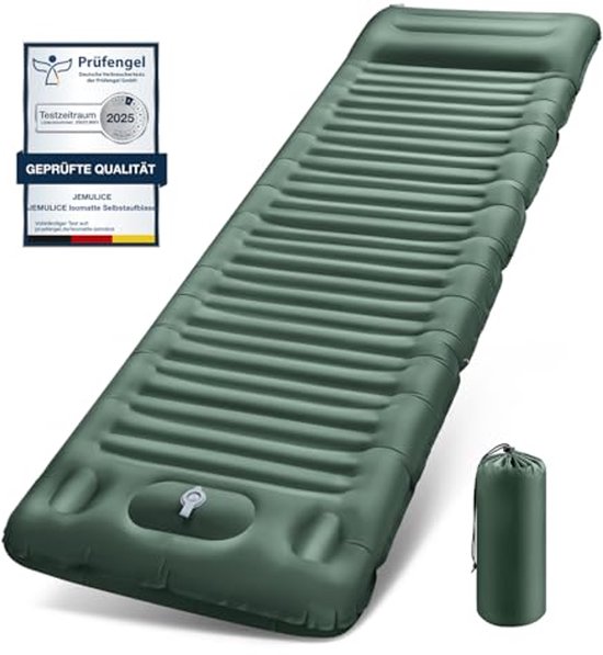 Zelfopblazende Camping Slaapmat 12 cm - Ultralicht en Compact - Ideaal voor Buitenactiviteiten van Luvoxgear