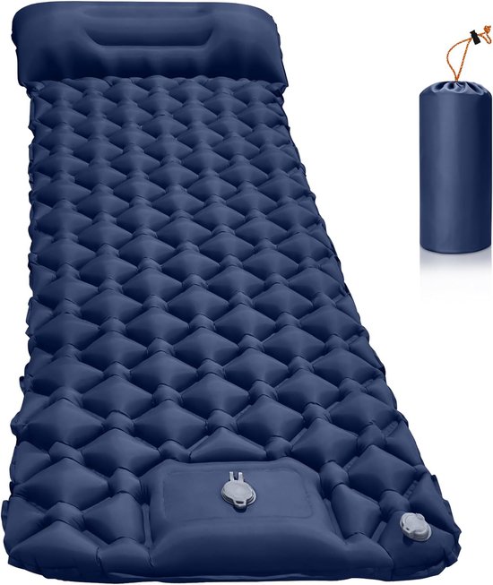 Zelfopblazende campingmatras, campingmatras - Ultralicht opblaasbaar