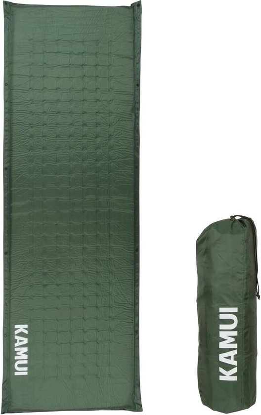 Zelfopblazende Isomat - Comfortabele Camping Slaapmat, 5 cm Dik, Combineerbaar, Geschikt voor Tent en Familie van Merkloos
