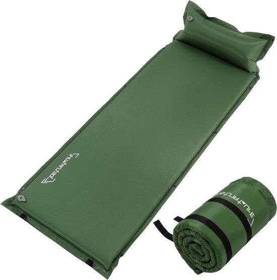 Zelfopblazende Slaapmat - 3/5/7.6cm dik - Buiten Zelfopblaasbaar Slaapmatje - Kleine Verpakking - Lichtgewicht - Sport Wandelen Winter van Husky