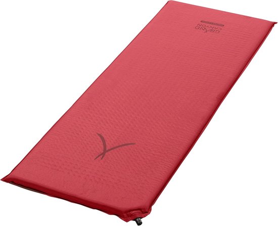 Zelfopblazende Slaapmat - Campingmat Kinderen - Kamperen en Hiken - Goede Isolatie - 160 x 51 cm - Bordeauxrood