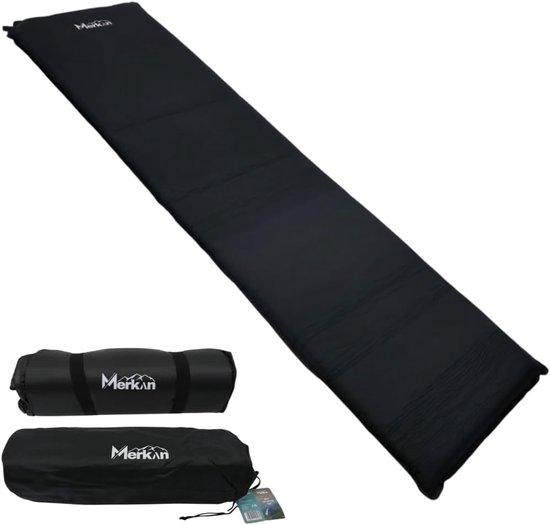 Zelfopblazende Slaapmat: Comfortabele Campingmat 5cm Dik voor Kamperen en Reizen van Merkloos