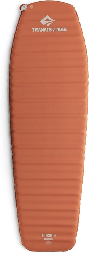 Zelfopblazende Slaapmat - Kampeer mat - Outdoor slapen - Lichtgewicht ontwerp - 183 x 56 cm - Oranje
