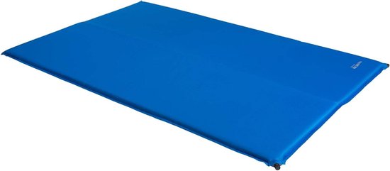 Zelfopblazende Slaapmat - Kampeerligmat Duo - Comfortabel Kamperen - Automatisch Opblazend - 196 x 130 cm - Blauw