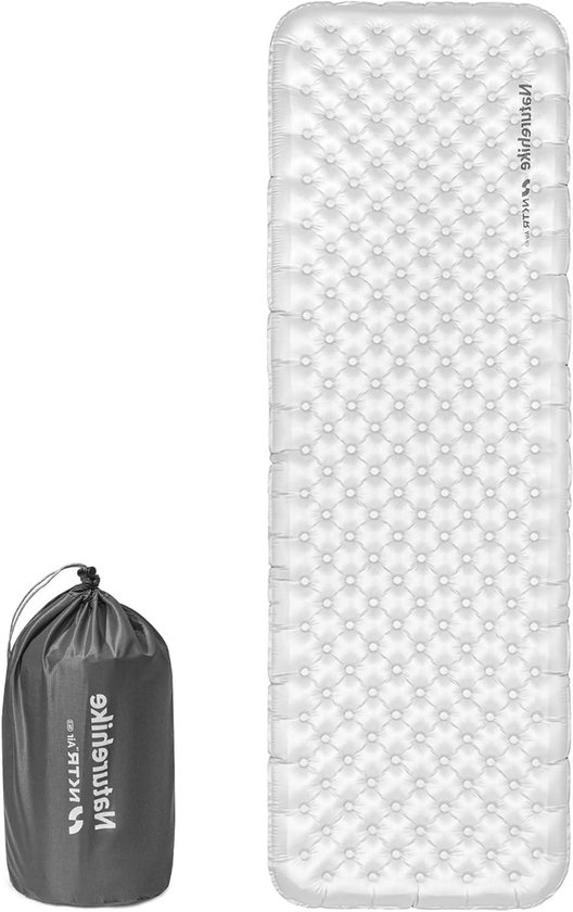 Zelfopblazende Slaapmat - Kampeerluchtbed Outdoor Mat - Comfortabel Kamperen - Hoge R-waarde 6.5 - 196 x 64 x 10 cm