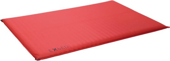 Zelfopblazende Slaapmat - Kampeermat Dubbel - Comfortabel Kamperen - Dubbelbrede Parmat - 197 cm - Rood van Merkloos
