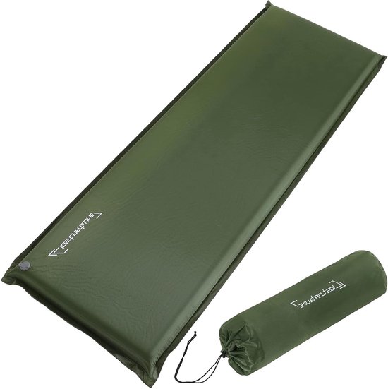 Zelfopblazende Slaapmat - Lichtgewicht en Compact - 1 stuk - Groen van Redwood