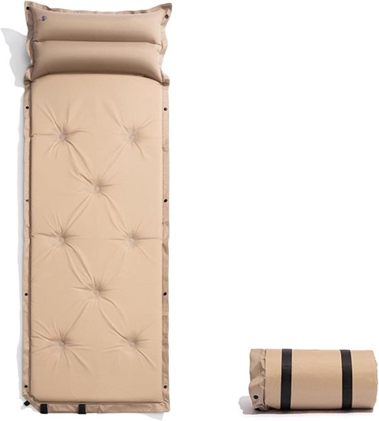 Zelfopblazende Slaapmat - Luchtbed Kamperen - Outdoor Slapen - Dubbele Comfortabele Maat - 192 x 180 cm - Blauw