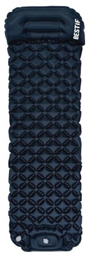 Zelfopblazende Slaapmat met Voetpomp en Kussen voor Camping en Outdoor - Waterdicht, Ultralicht en Compact van Merkloos