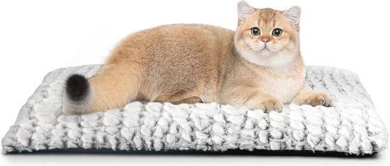Zelfverwarmende Mat voor Huisdieren - 60 x 45 cm, Machinewasbare Deken voor Katten en Honden, Antislip en Warmtereflecterend van PetSilver
