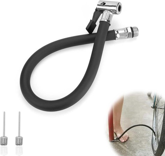 Zeynomax - Opblaasbare verlengbuis 365 cm voor autobandenpompen - Luchtpompen en compressoren accessoire met verlengband en opblaasbare naald slang van Zeynomax