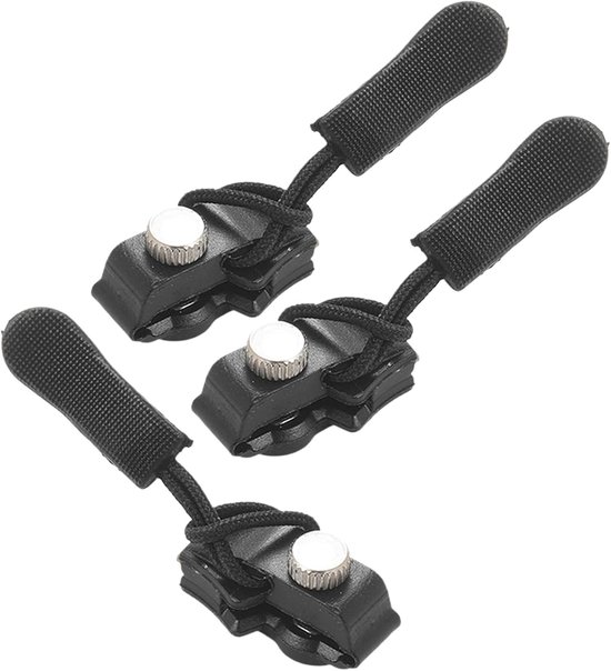 Zipper Repair Kit - Ritsen Reparatie Tool - Kleding Repareren - Tool-Free Bevestiging - 3 Stuks - Metaal