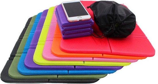 Zitmatje – Wandel zitmatje - Kampeer zitmatje - Opvouwbaar zitmatje – Camping zitmatje – Strand zitmatje – Reis zitmatje - Legergroen - Lichtgewicht - Opvouwbaar - Waterdicht - Isolerend van Merkloos