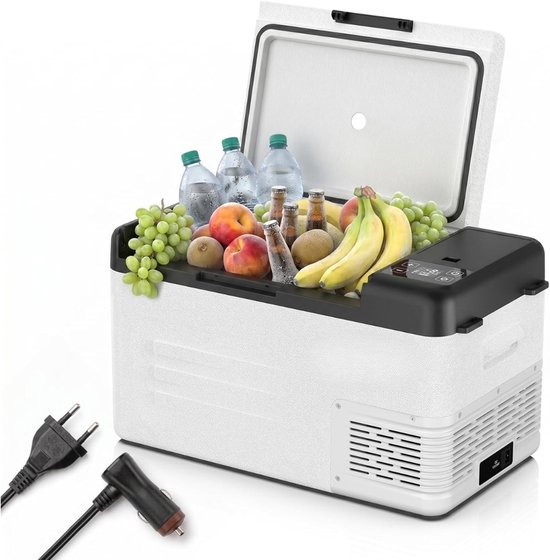 ZMR® Compressor Koelbox - Koelbox - Elektrische Koelbox - Grijs - 60cm x 32cm x 38cm