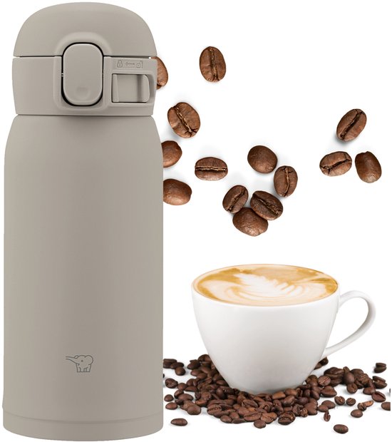 Zojirushi Thermosbeker SM-WS36-HM 360ml Grijs - Warmte & Stijl