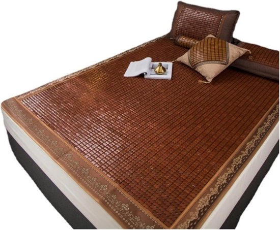 Zomer Koelmat - Bamboe Mat - Koel Slapen - Ademend Rotan - 0.9 x 1.9m - Niet gespecificeerd