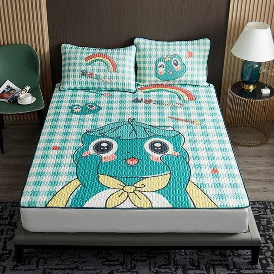 Zomer Mat - Koelmat Bed - Koel Slapen - Ademend Materiaal - 150x200cm - Stijl 4