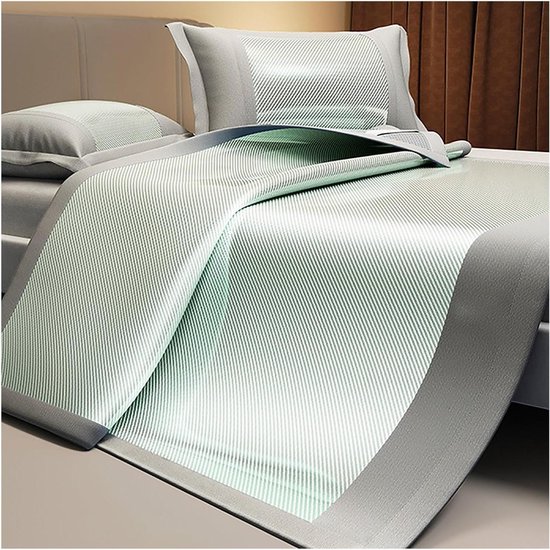 Zomer Mat - Koelmat Slaap - Koel Slapen - Directe Koeling - 180x200cm - Lichtgroen