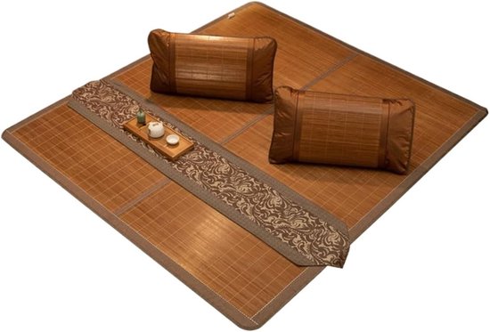 Zomer Matje - Koel Slaapkleed - Koel Slapen - Natuurlijk Bamboe - 1.8x2.0m - Bruin