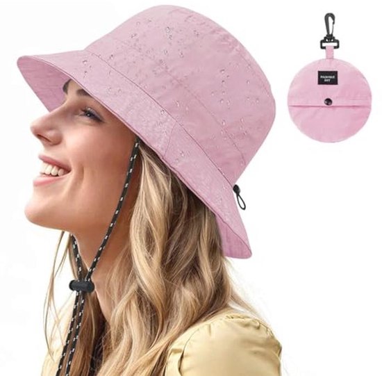 Zomerhoed voor Dames - Vissershoed, Regenhoed, Sneldrogend en Opvouwbaar