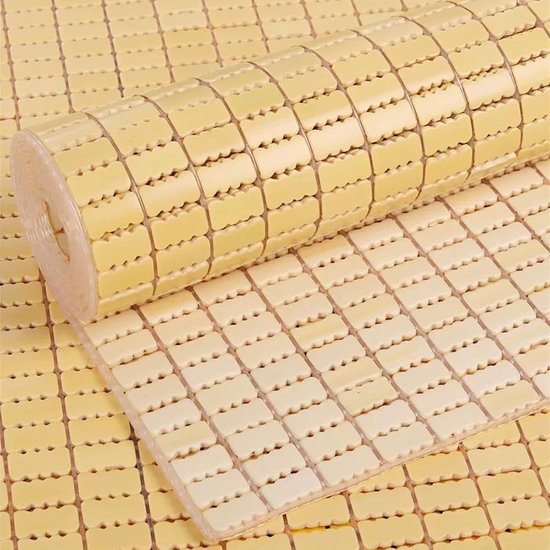 Zomerslaapmat - Koelmatras - Comfortabel Zomer - Ademend glad - 95x95cm - Geel