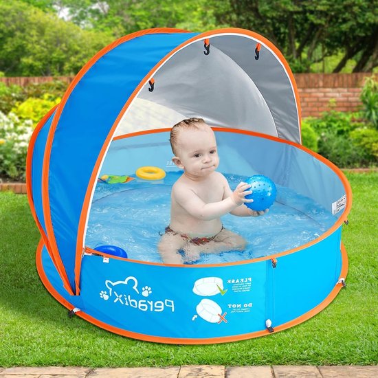Zomertent voor Baby's en Kinderen met UV Bescherming, Muggennet en Opvouwbaar Ontwerp voor Strand en Zwembadplezier