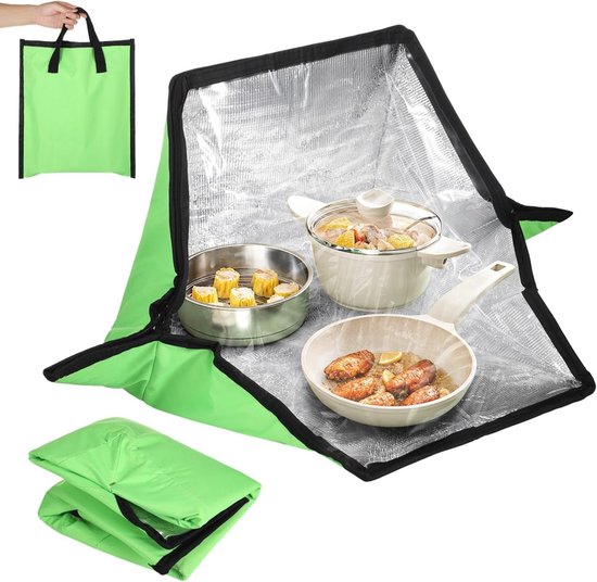 Zonne Kookplaat - Outdoor Oven - Kamperen en Wandelen - Opvouwbaar en Draagbaar - 50 x 60 x 45 cm