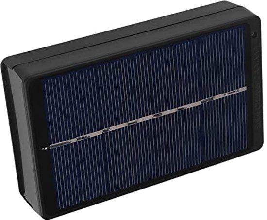 Zonnepaneel Lader, 1W 4V Draagbare Zonnepaneel Chager Opladen Doos voor AA AAA Batterij Zwart van ECO-WORTHY