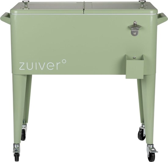 Zuiver Cooler Be Cool Koelbox/ Koelwagen Tuin Groen van Merkloos
