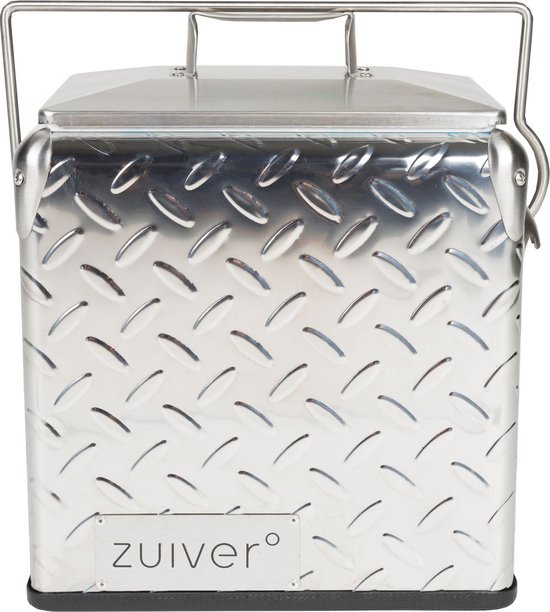 Zuiver Cooler Be Heavy Koelbox RVS - Grijs van Zuiver