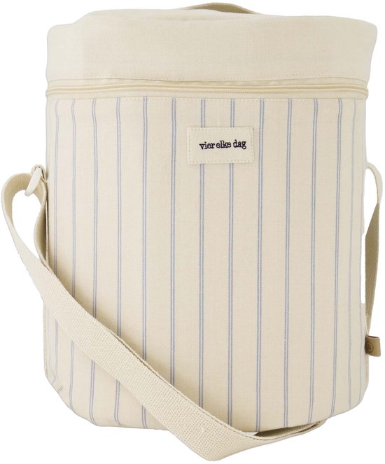 Zusss Koeltas Vier Elke Dag Beige van Merkloos