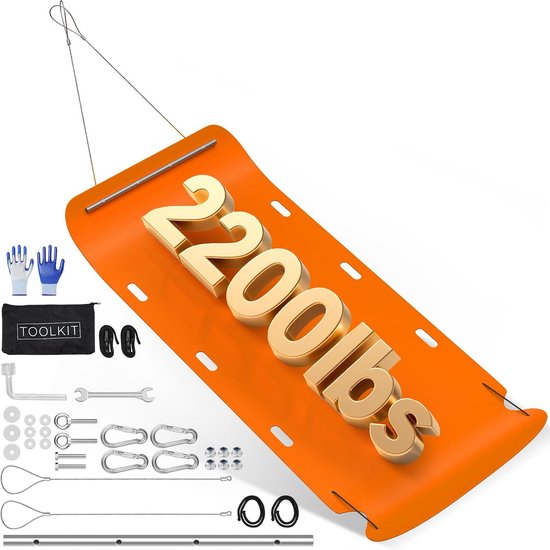 Zware Sleepmat voor Tuin en Buitenactiviteiten 120x280 cm van Merkloos