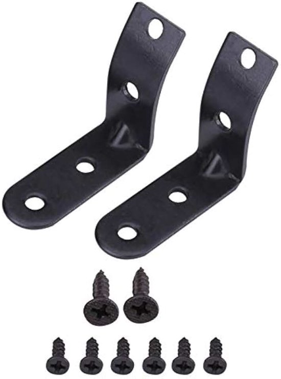Zwart handschoenenvak scharnier reparatieset scharnier houder Fix Kit reserveonderdeel,SI-AT11003 Onderhoudsgereedschap