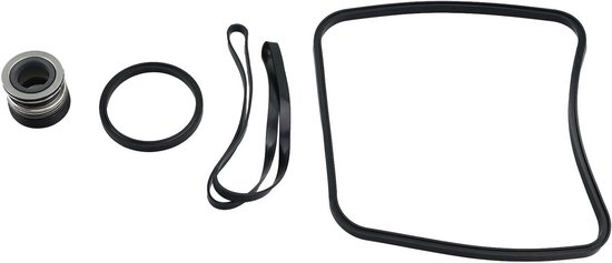 Zwembad Pomp Reparatiekit - O-ring Asafdichting - Lekkages Stoppen - Compleet Herbouwpakket - 6 x 5 x 3 cm - Zwart