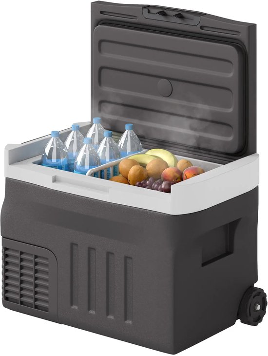 ZYLARO Compressor Koelbox 30L - mini koelkast voor auto en camping van Merkloos